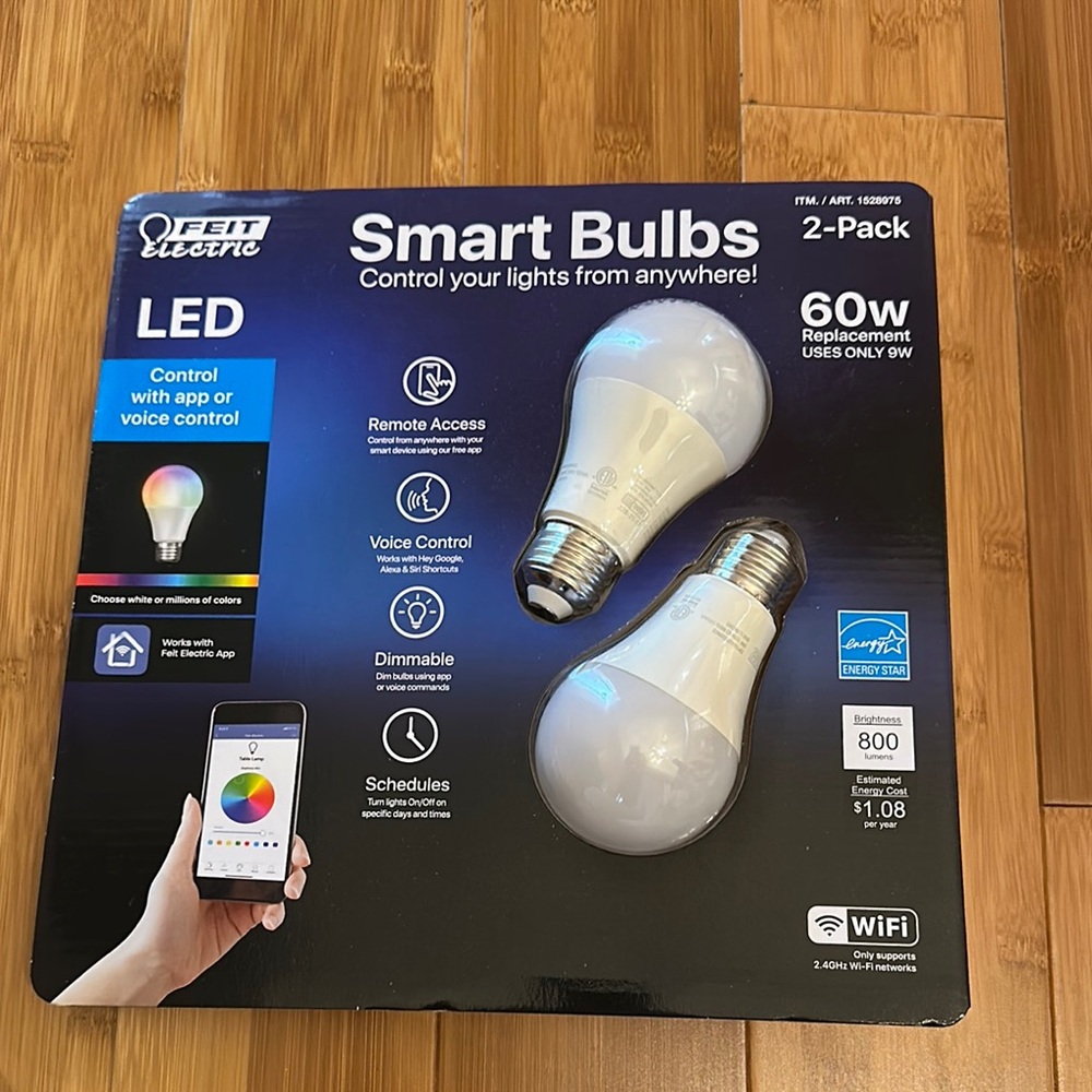 Electric Family Smart Bulbs 2-Pack